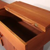 Torbecchia sideboard in walnut by Giovanni Michelucci for Poltronova, 1964