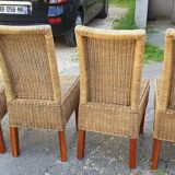 Rattan chair set