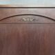 Small Empire style mahogany wardrobe