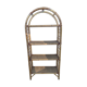 Bookcase Vintage rattan shelf