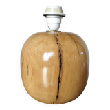 Elm lamp, French work, 70s-80s