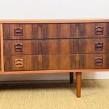 Scandinavian rosewood sideboard