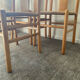 Trio of chairs Annig Sarian for Tisettanta 80s