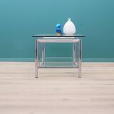 Table basse en verre, design danois, années 1970, production : Danemark