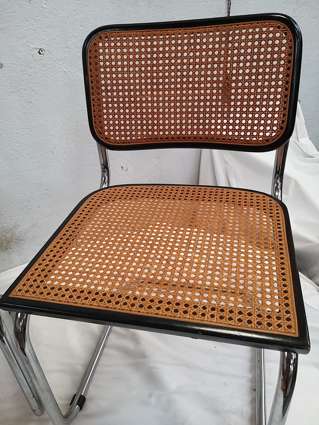 Series of 6 chairs b32 by Marcel Breuer