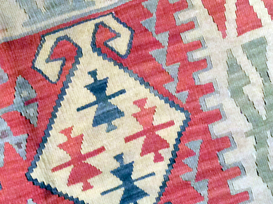 Tapis kilim vintage, 105x180cm