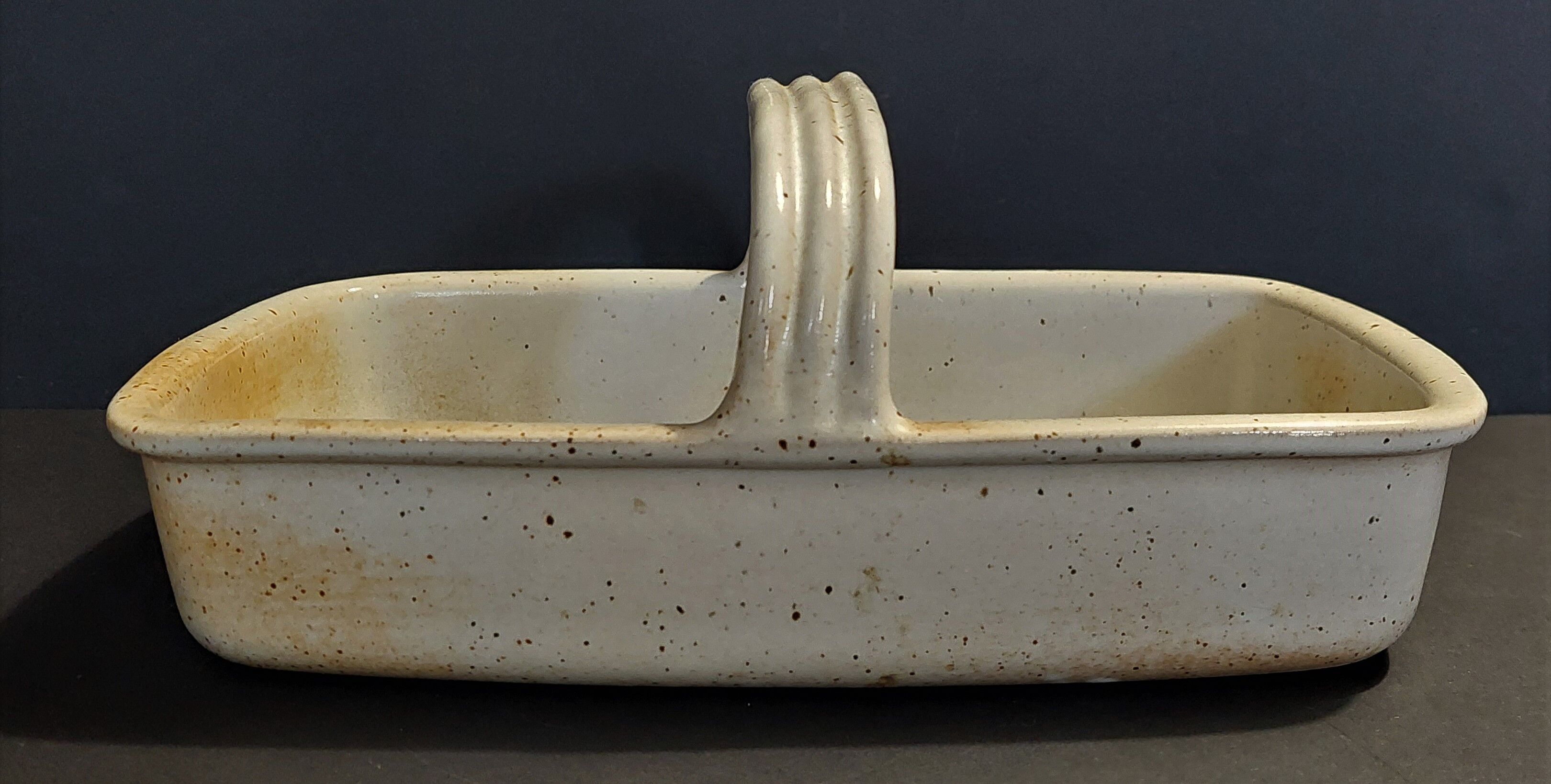 Vintage fruit cup sandstone of the Marais XXth