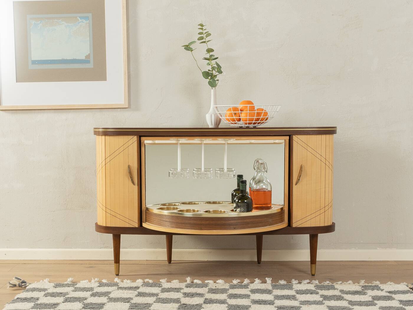 1950s bar cabinet