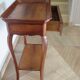 Table d’appoint – Bout de canapé -Acajou – plateau a rebord-1 tiroir