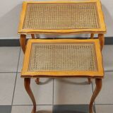 Antique vintage nesting tables