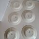 Set of 14 Terre de fer Salins plates, Castellane model