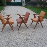 Three armchairs