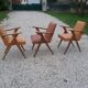 Three armchairs