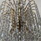 70s crystal tassel cascade chandelier