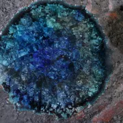 Bol en céramique / verre avec monogramme