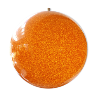 Globe Orange plastic style perspex, years 70/80