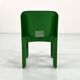 Universal green chair Model 4868 by Joe Colombo for Kartell, 1970