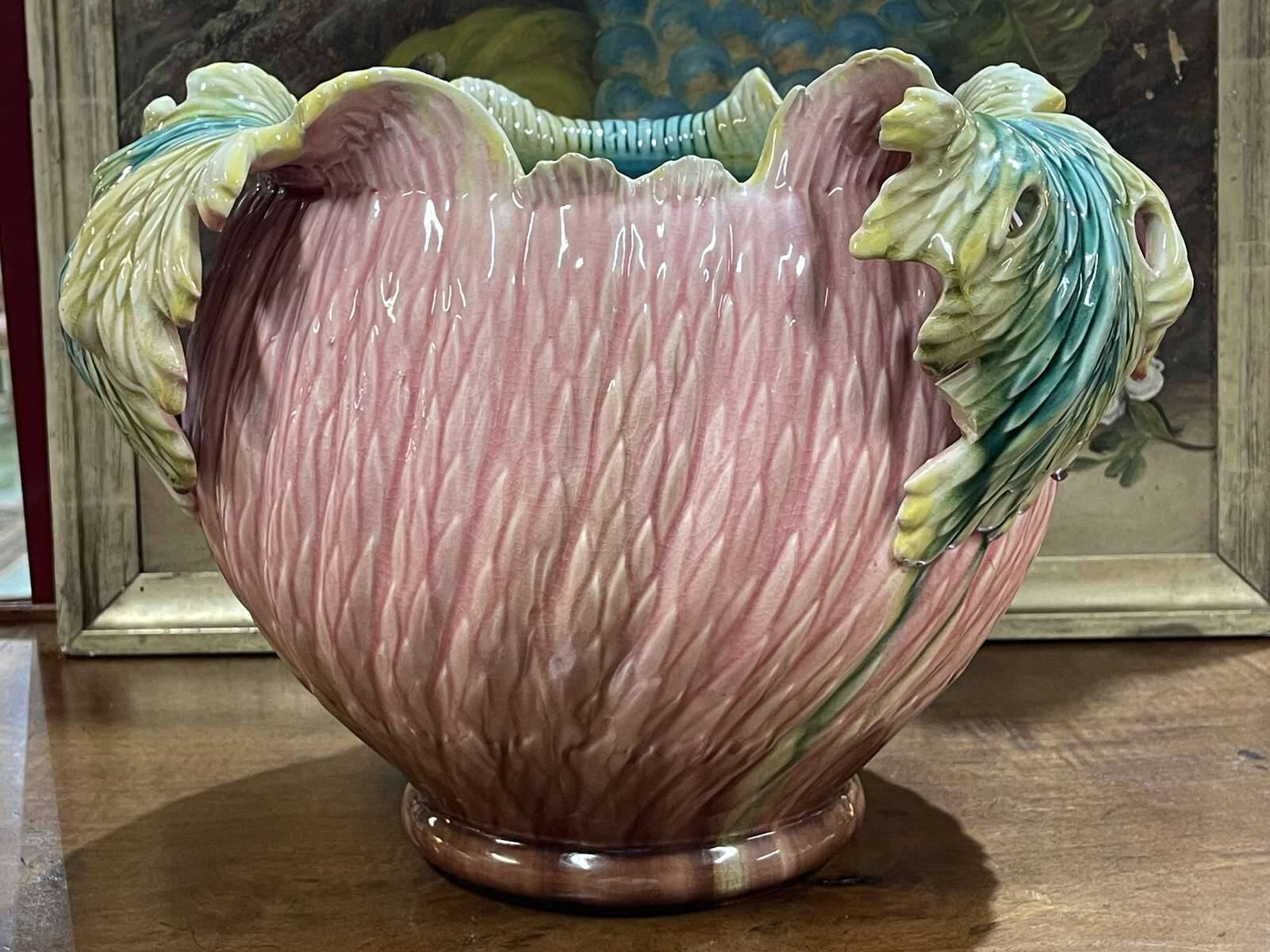 Early 20th century earthenware cachepot