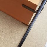 Wall shelf type String Scandinavian style 70s in beech