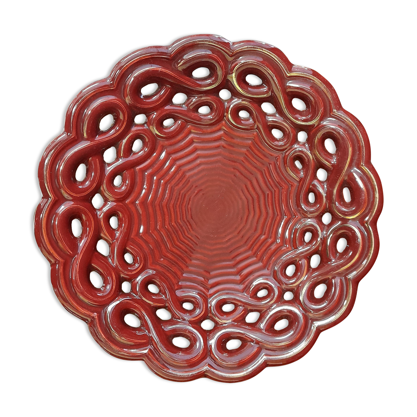 St. Clement's earthenware fruit cup by B.Letalle