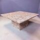 Coffee table tiger granite, 1980s