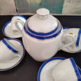 Service à café Porcelaine de Limoges 4 tasses