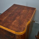 1939s pair of art deco bedside tables, Czechoslovakia