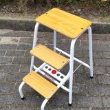 Vintage Hailo stool, 1980s