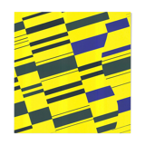 Günter Fruhtrunk: Particle Bleu 1971 serigraph