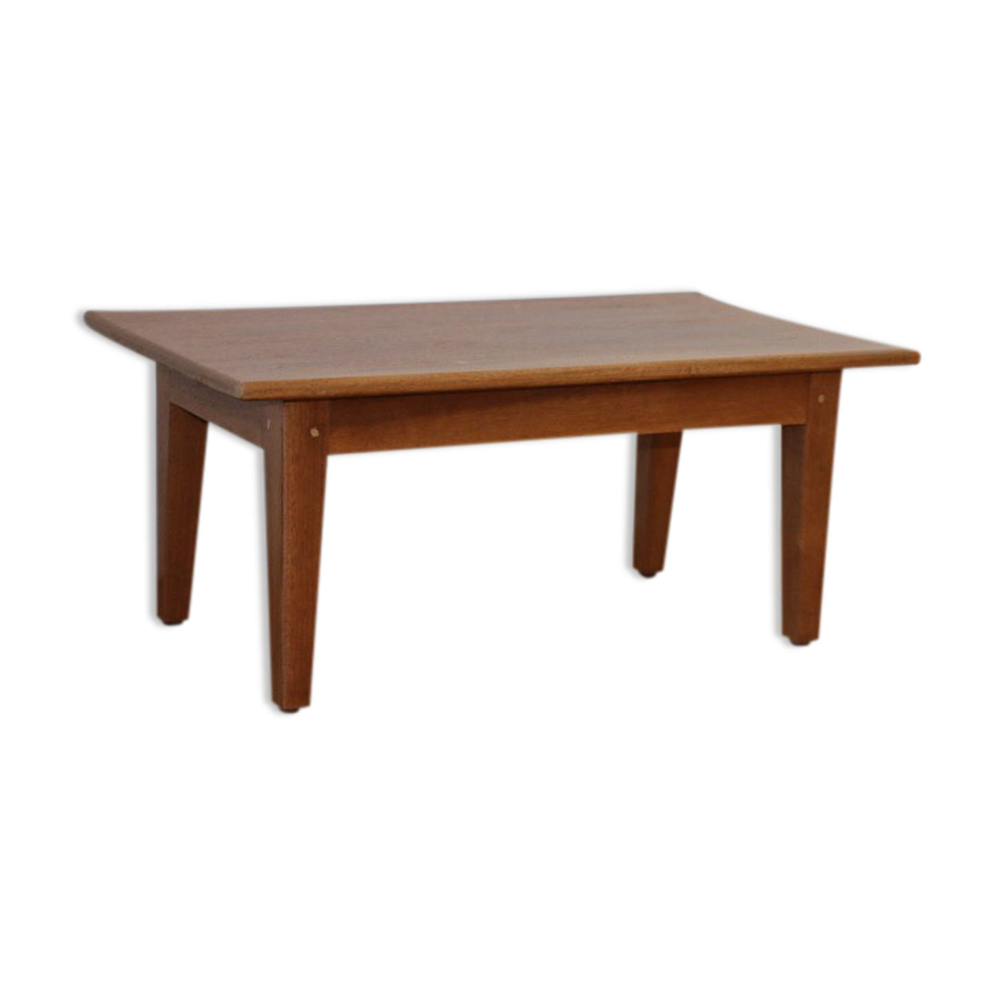 Light oak coffee table