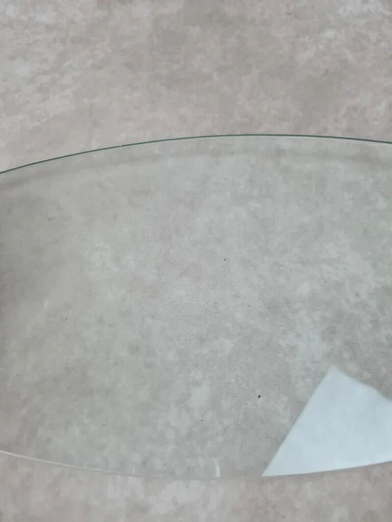Glass and silver-plated fish trivet