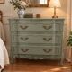 Louis XV style solid wood chest of drawers