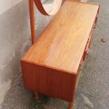 Scandinavian teak dressing table