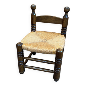 chaise enfant en bois