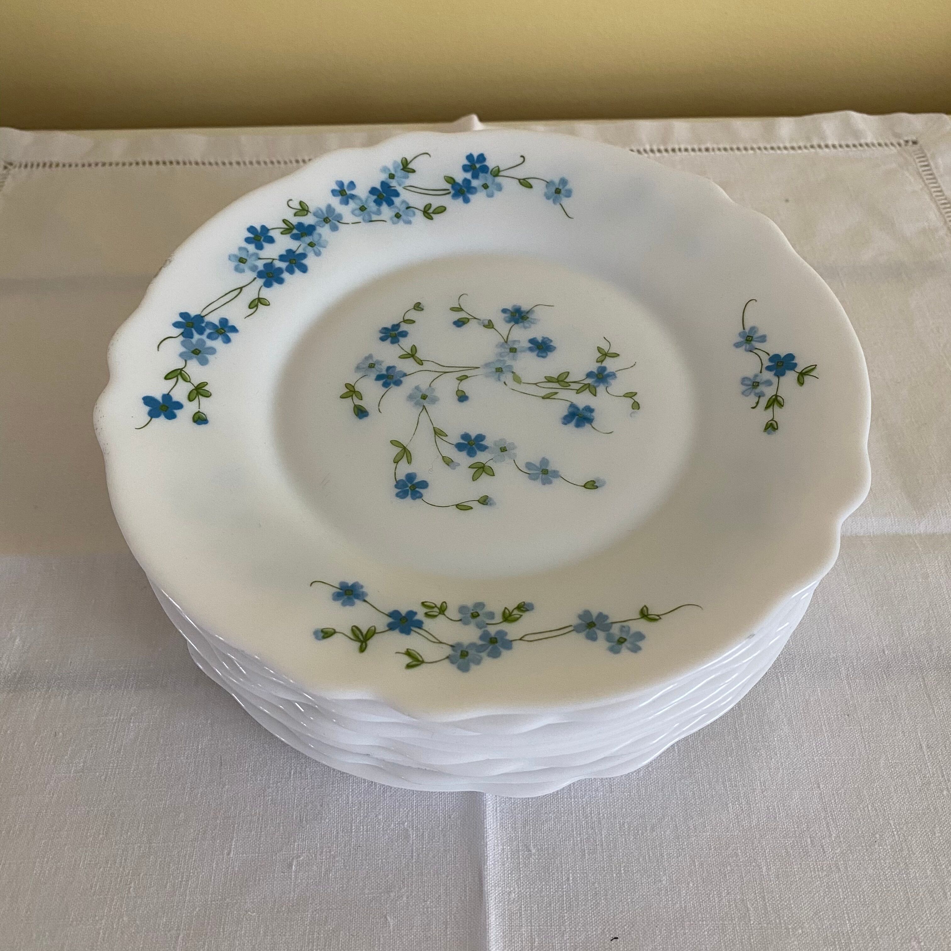 Myosotis veronica dessert plates