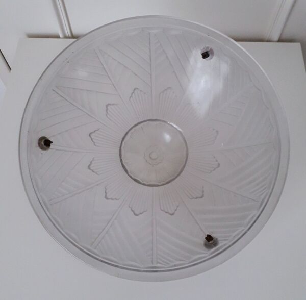 Lampe plafonnier art déco