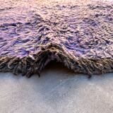 Blue Moroccan carpet - 190 x 350 cm