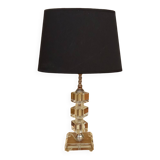 Modernist style glass lamp