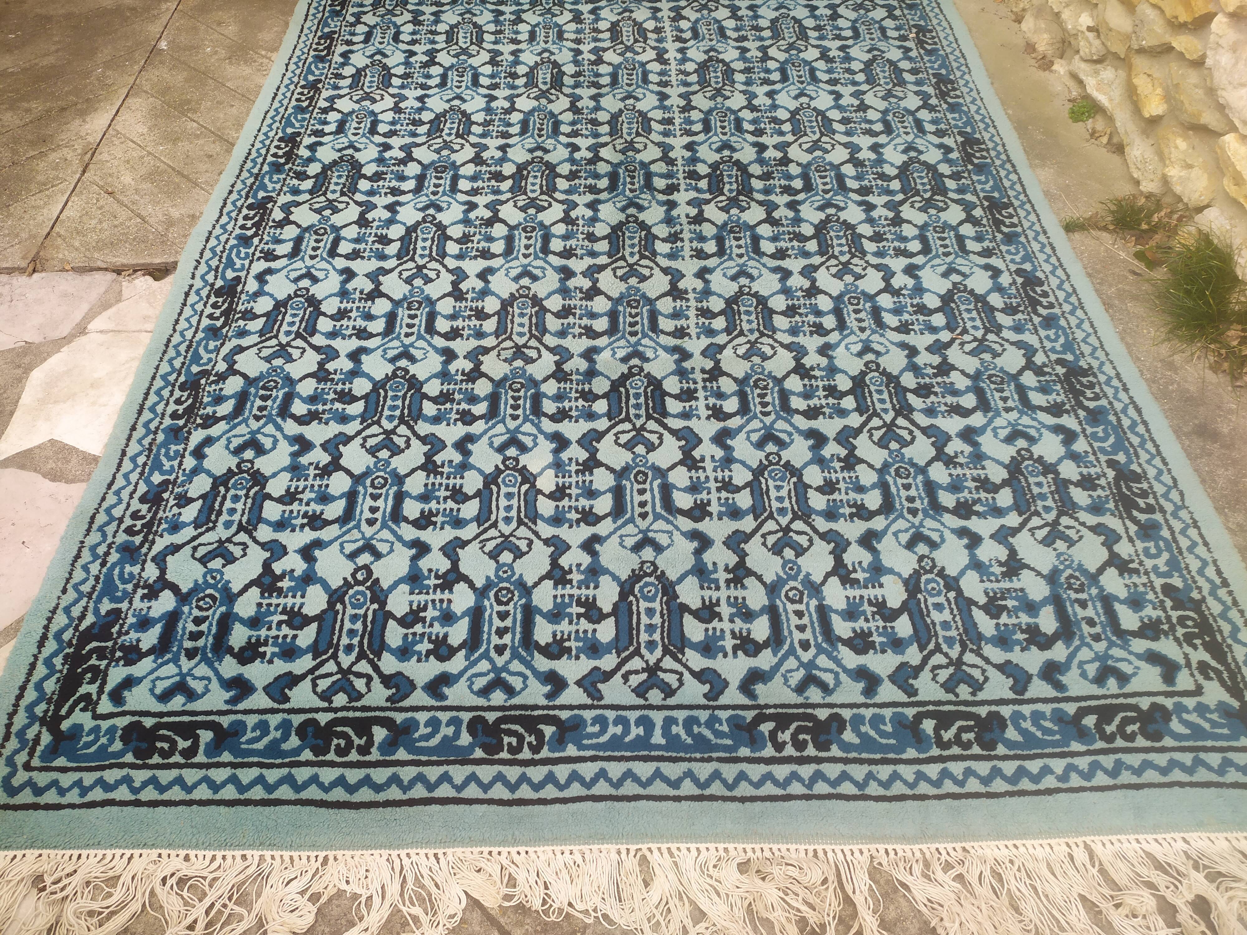 Handmade wool carpet