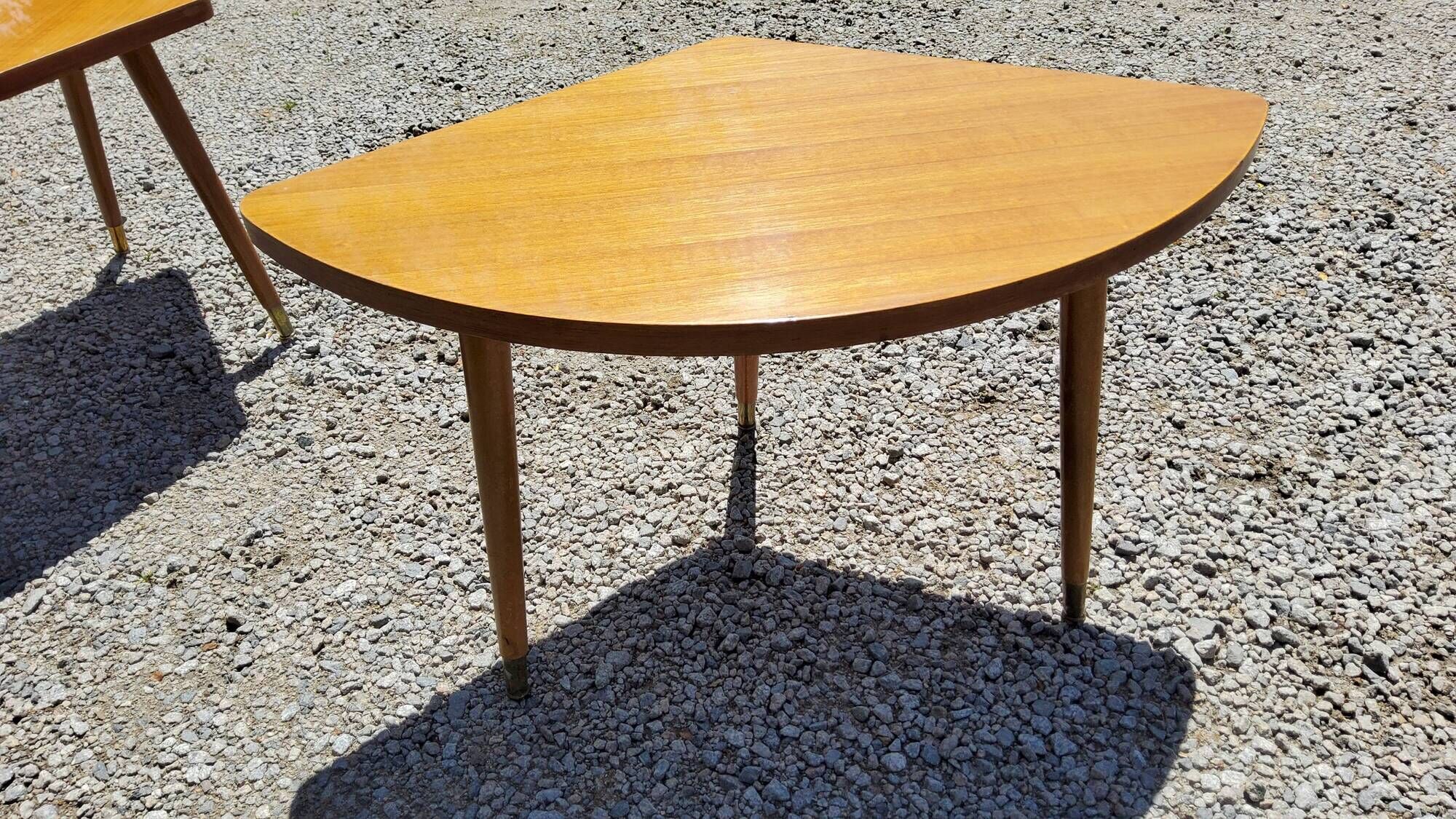 Pair of coffee tables 50/60s