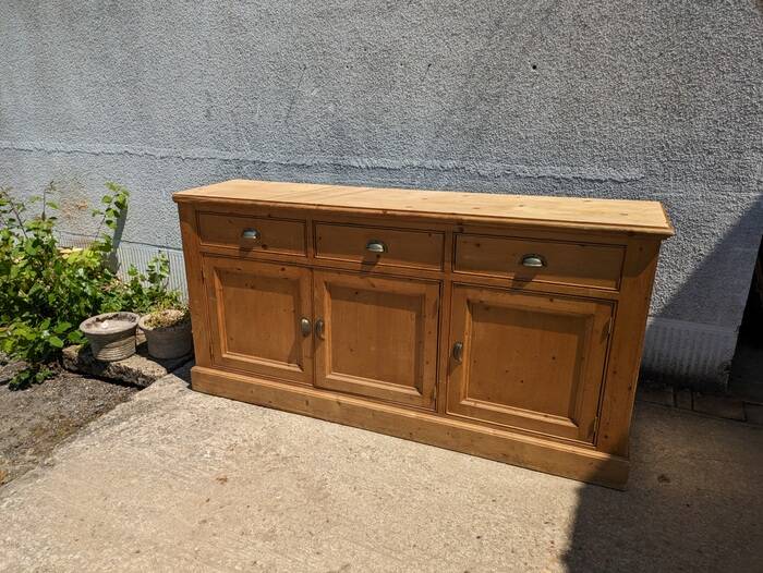 Pine sideboard, sideboard