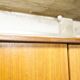 Scandinavian wardrobe 1960 teak 4 doors, 3 drawers, 2keys
