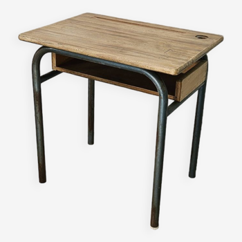 1960 school desk with locker