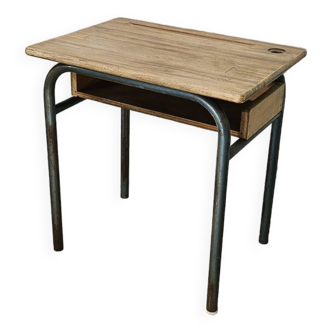 1960 school desk with locker