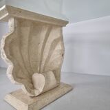 Stone Shell Dining Table from Magnussen Ponte Mactan, 1980s