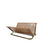 Hollywood regency magazine rack, Italy 1970s