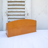 Old wooden mail door