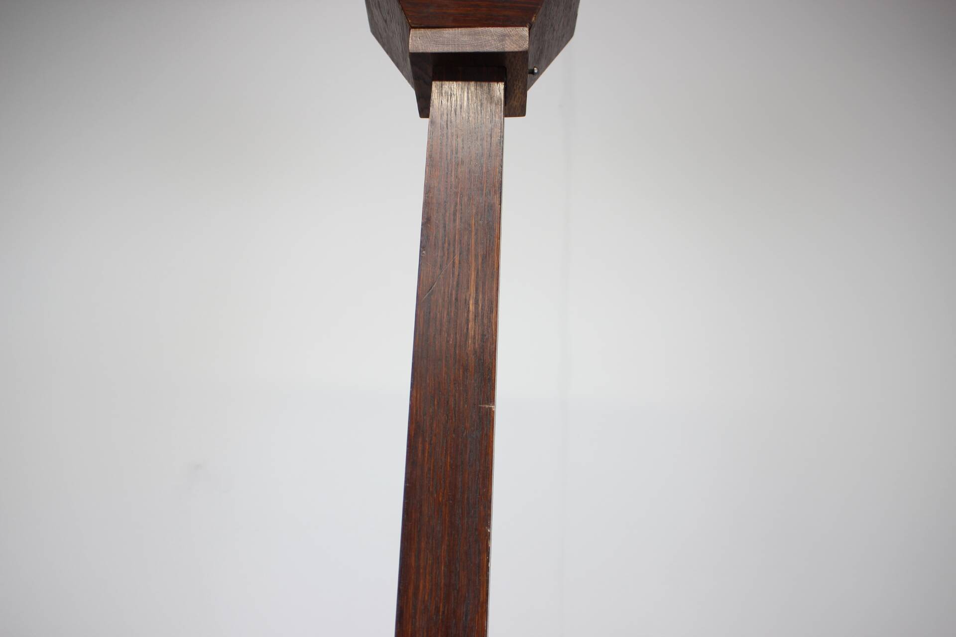 Mid-century Wooden Candlestick, 1930s