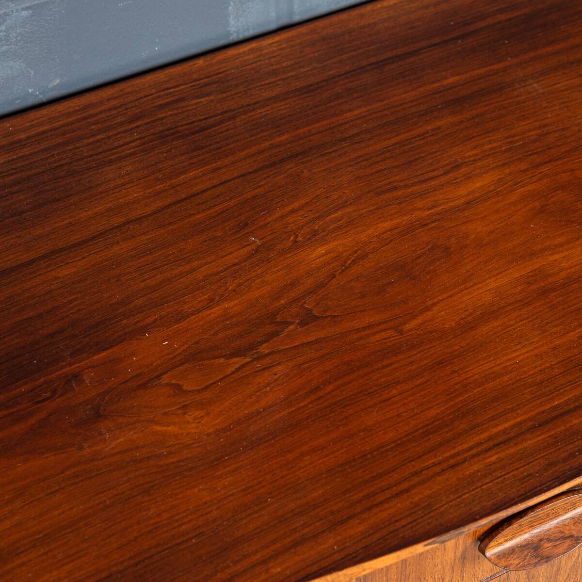20thC ENGLISH ROSEWOOD SIDEBOARD BY GORDON RUSSELL c.1967