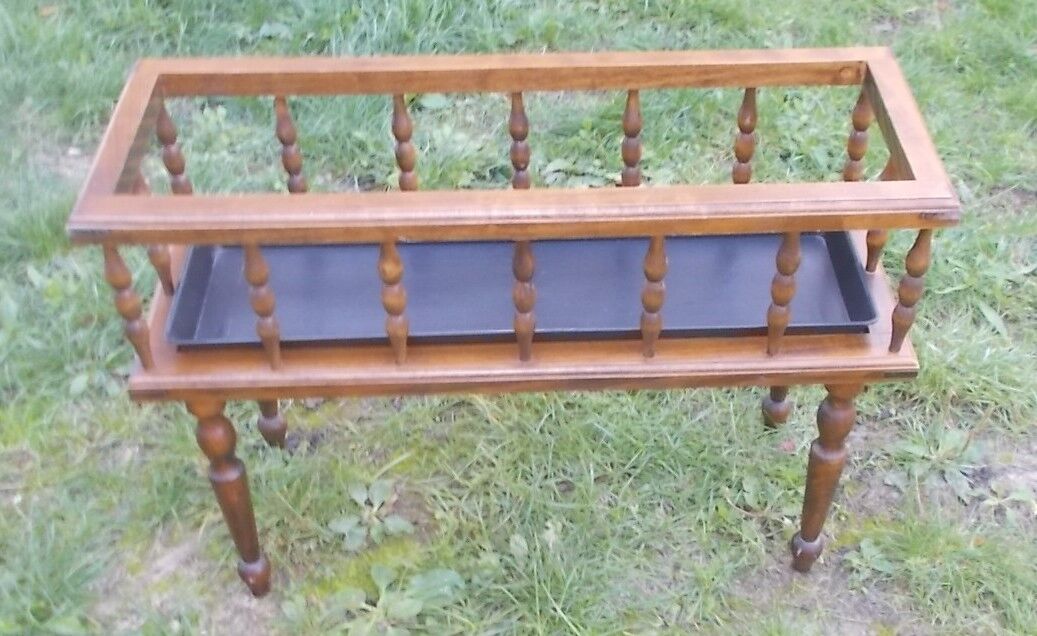 Indoor wooden planter